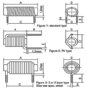 Magnetic Rod Self-bonded Air Core for Audio equipment 