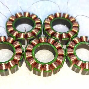 Stator coils for motorcycles