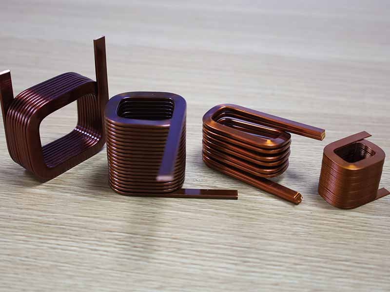 flat copper coil